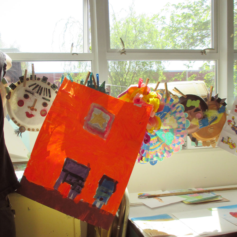 Exploración en pintura