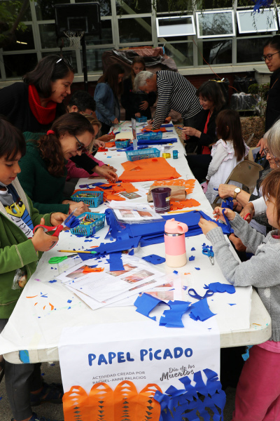 Making Papel Picado