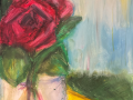 Samantha Yu, Grade 12, Red Rose, 2021