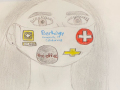 Gloria Palma, Grade 11, Mask Self Portrait, 2021