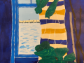 Jasmine Agapito, Grade 12, Oceanview With Stripes, 2021