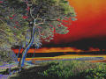 Nia David, Grade 12, Orange Sky, 2021