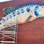 The Richmond Standard: Guillermo the Golden Trout undergoes repairs for 25th anniversary