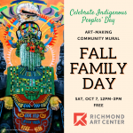 Press Release: Celebrate Indigenous Peoples’ Day at Richmond Art Center