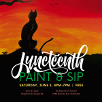 Press Release: Juneteenth Paint and Sip at Richmond Art Center