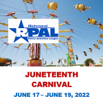 Important Parking Notification for Students and Visitors to RAC during RPAL's Juneteenth Carnival
