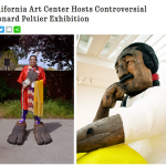 Native News: California Art Center Hosts Controversial Leonard Peltier Exhibition
