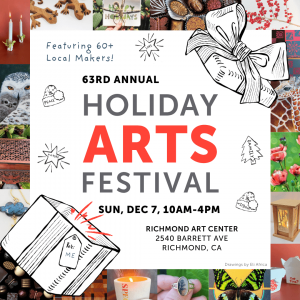 Press Release: Shop Unique Crafts from 60+ Local Makers at the Holiday Arts Festival