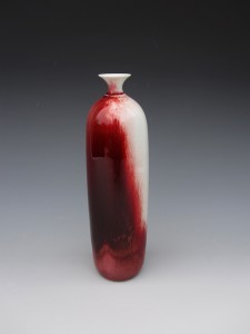 Marisa Burman red vase (1)
