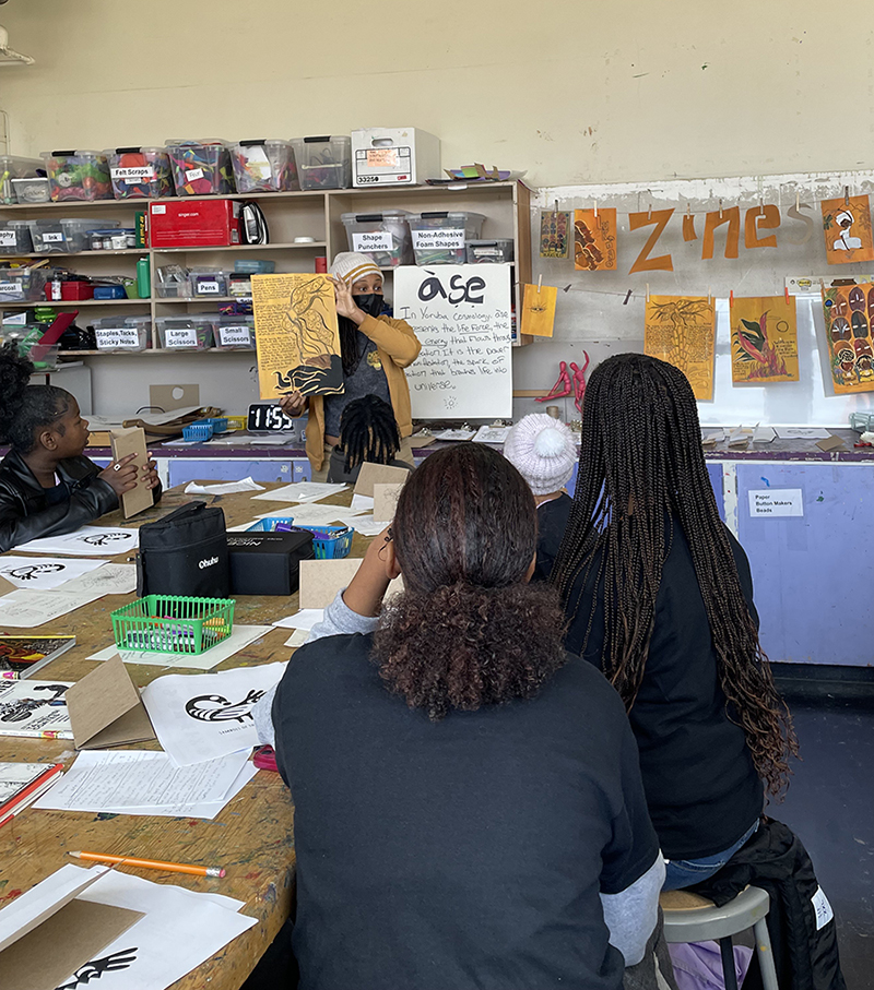 shani ealey teaching artists group tour march 2025